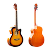 Cheap 41 inch beginner electric acoustic guitar wholesale factory OEM and ODM