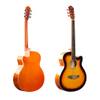 Cheap 41 inch beginner electric acoustic guitar wholesale factory OEM and ODM